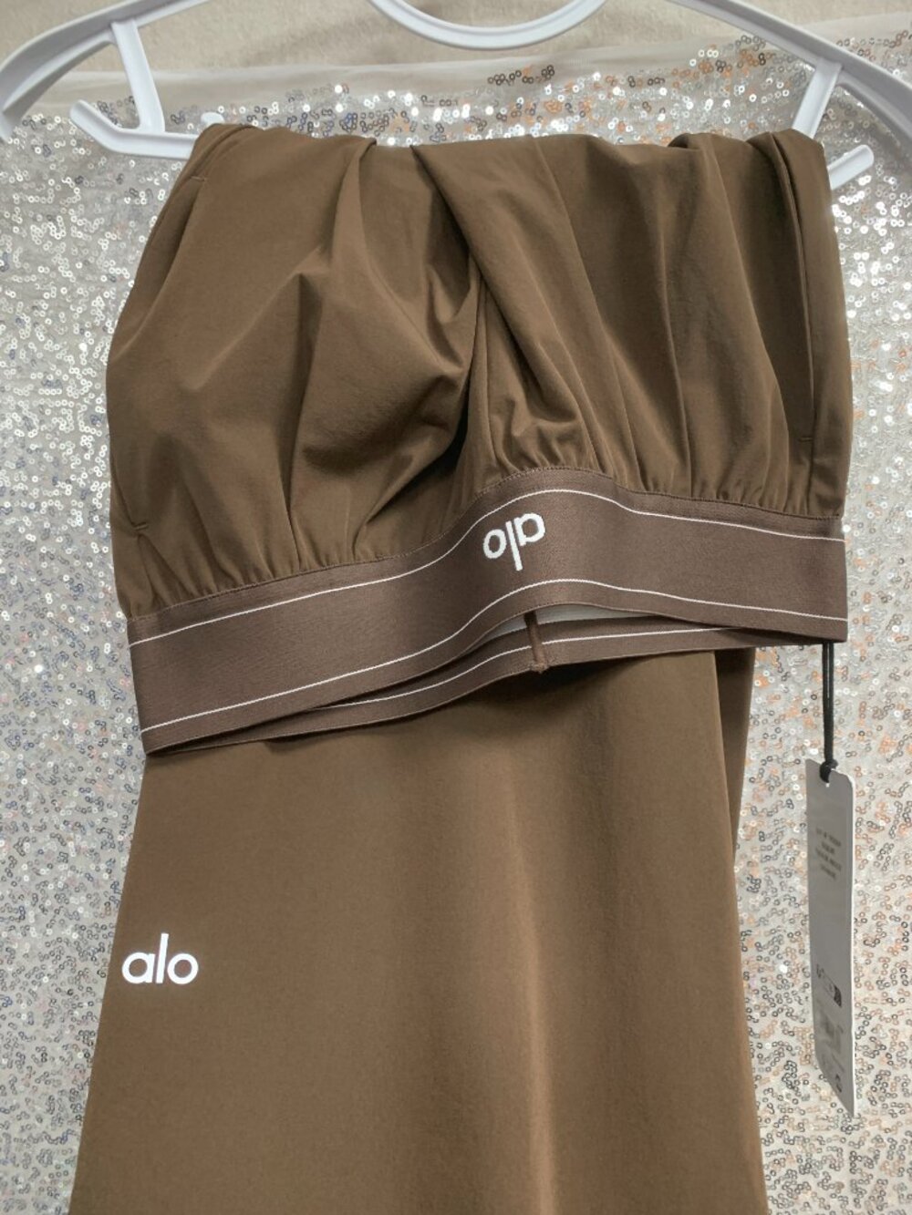 Brand New Espresso ALO Yoga Suit Up Pants🍩Regular Fit Women's 30" Inseam - Picture 3 of 11